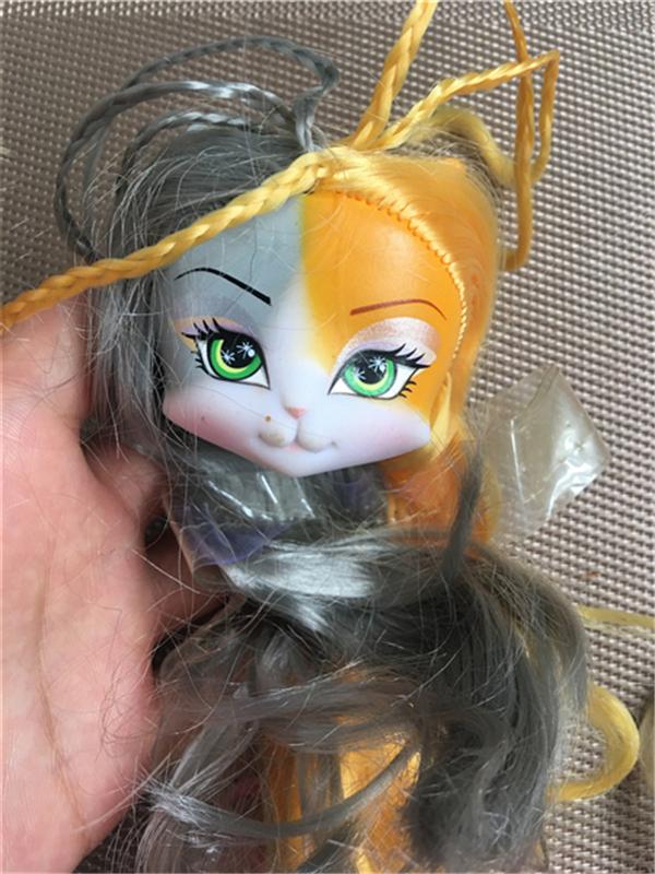 Monstering Replacement Body Catwalk Doll Heads Doll Toy Body Girl Dressing DIY Toy Parts Children Birthday Gift Toys