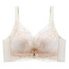 Lace Wire-Free Adjustable Push-Up Bra for Small Bust - Seamless, Breathable, Anti-Sagging Women's Underwear