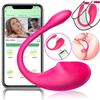 Trådløs APP Fjernkontroll Vibrator for kvinner G Spot Dildo Bluetooth Wear Vibrerende truser Klitoris Sexleketøy for voksne 18