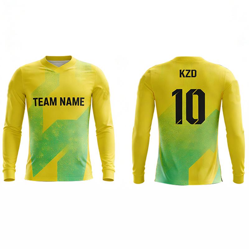 

3D Custom Long Sleeve Football Kit: Quick-Dry, Breathable Autumn/Winter Jersey for Training & Matches Child 140