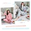 MEME XTRA Cotton Loungewear Pajama Crew Fluffy Strawberry Long Loose Relaxed Perfect for Women's Set, Neck, Flannel, Warm, Fleece-Lined, Sleeves, Fit,