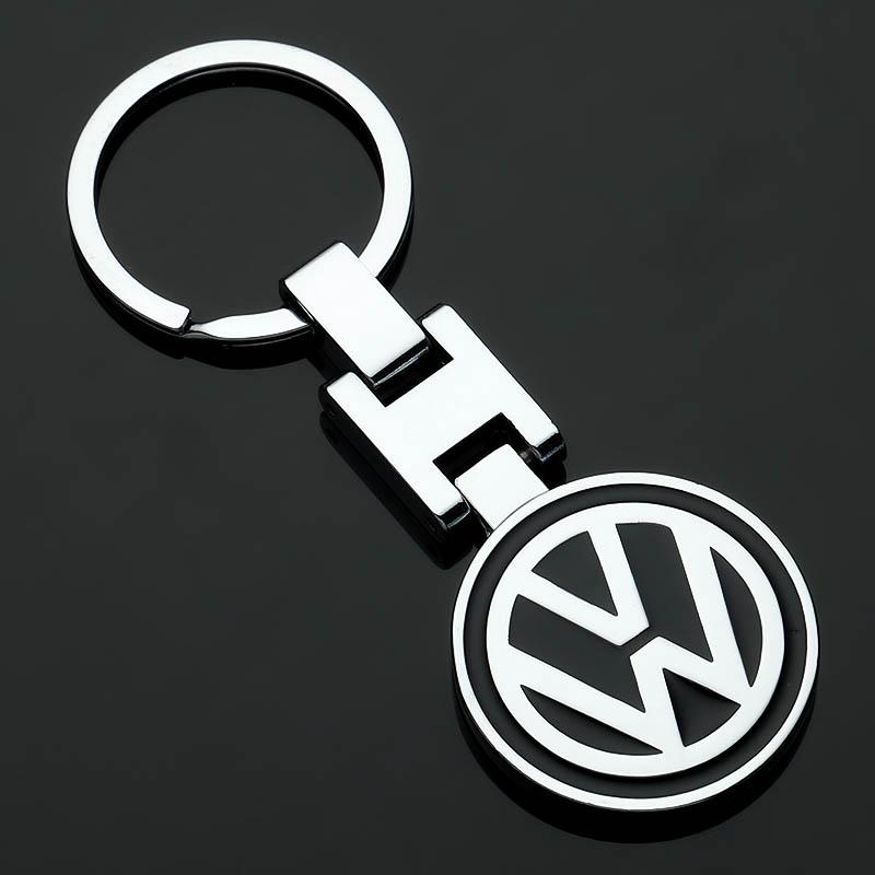 For VOLKSWAGEN VW Volkswagen GTI R-Line T5 Car Logo Key Ring Zinc Alloy Keychain Accessory for Polo Passat Scirocco Jetta Beetle Sx5