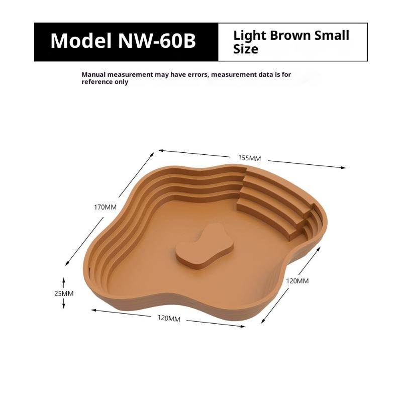 Turtle Frog Bathing Basin With Anti-Slip Ramp Can Also Be Used As Food Bowl And Water Basin For Reptiles And Amphibians