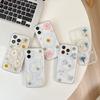 Magnetic Magsafe Phone Case for IPhone 17 Promax Flower Glitter for Apple 16 Wireless Charging 14