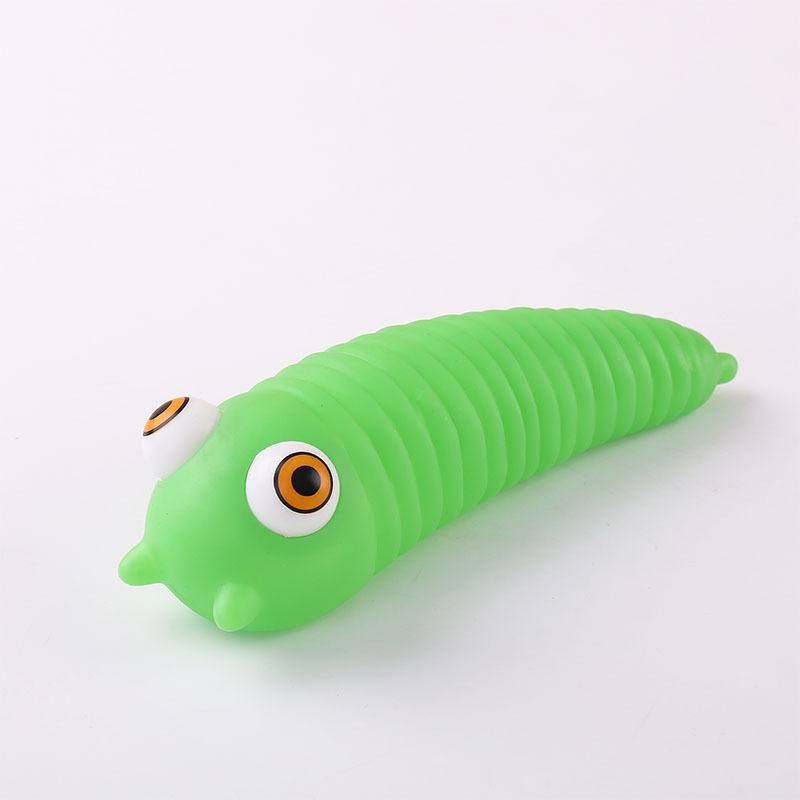 

Мягкая игрушка животное милый антистрессовый мячик хитрая гусеница кукла-вентилятор игрушки Abraact мягкий липкий сквиши снятие стресса забавный подарок j87