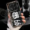 Retro Vintage License Plate Soft Phone Case for Xiaomi Redmi Note 13 14 15 Pro Plus 12S 12 11S 11 11T 10S 10 Shockproof Cover Ba