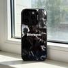 W-Werenoi D-Diamant Noir Phone Case For iPhone 17,16,15,14,13,12,11 Plus,Pro Max,XS,Colorful Silver Phone case Funda Cover