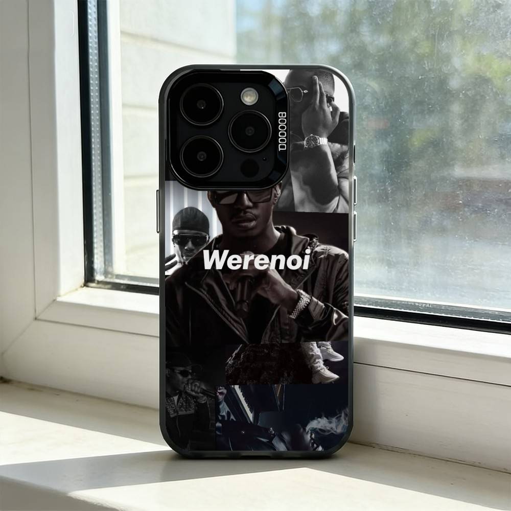 W-Werenoi D-Diamant Noir Phone Case For iPhone 17,16,15,14,13,12,11 Plus,Pro Max,XS,Colorful Silver Phone case Funda Cover