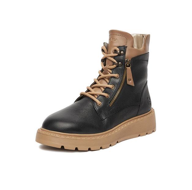 Rieker CEO-70406-00 Black Ankle Boots