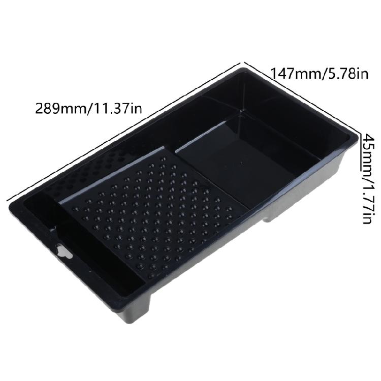 Multiple Use 4" Plastic Painting Tray Holder Suitable for Furniture Window Brushing Tasks Wall, Furniture, & Door Repair