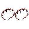 Women Headband Vintage High Cranium Artificial Pearl Hairband Rhinestones Hair Accessories Sweet Fashion Anti-Slip Hairbands