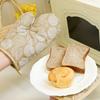 Oven Gloves 2Pcs Thick Heat Resistant Gloves Microwave Oven Gloves Anti-Scalding Printed Gloves Kitchen Baking