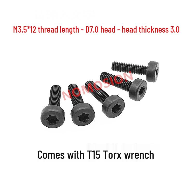 12.9 Level Fine Adjustment Reaming Head Holder with Side Lock and Torx Screws (M3, M3.5, M4)