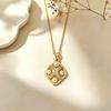 Elegant Cat Pendant Necklace: Fresh Design with Micro-Set Zircons for Women - Light Luxury & High-End Feel; Perfect Clavicle Chain Accessory.
