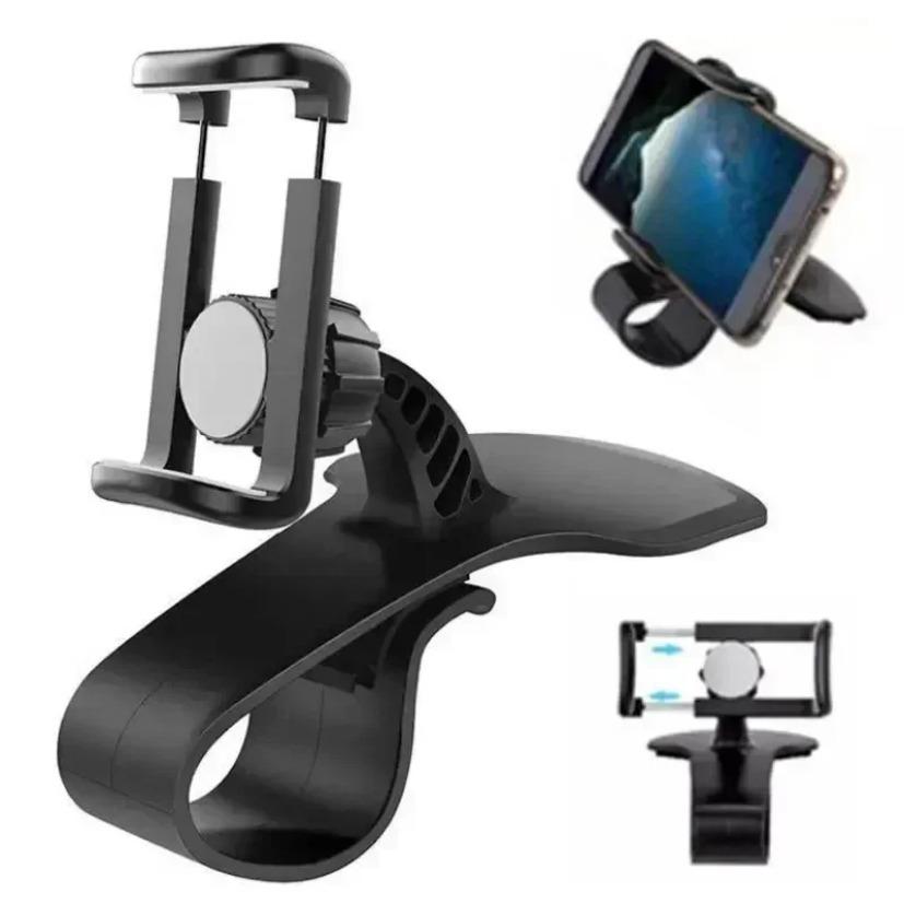 Car Phone Holder 360 Rotatable Scalable Stand Universal Cell Phone Stands Car Rack Dashboard Mount For  iPhone Samsung Xiaomi