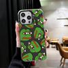 Funny Sad Forg P-Pepe Meme Soft Phone Case for iPhone 15 16 17 Pro Max 17Air 16E 14 Plus 13 12 Mini Shockproof Cover Back Shell