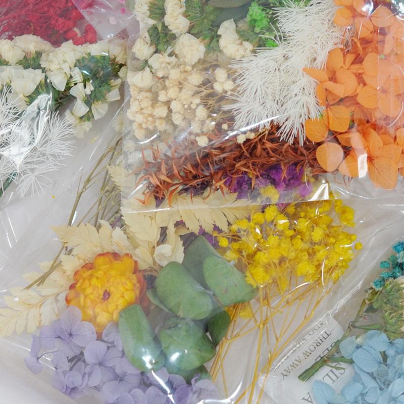 Artificial Plants Natural Real Dried Flowers Candle Mold Epoxy Resin Diy Making Decoration Home Ornaments Crafts