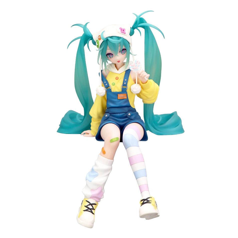 Anime Figurine Hatsune Miku Standing Posture and Sitting Posture Series Cute Action Model Pvc Toy Desktop Collection Gift