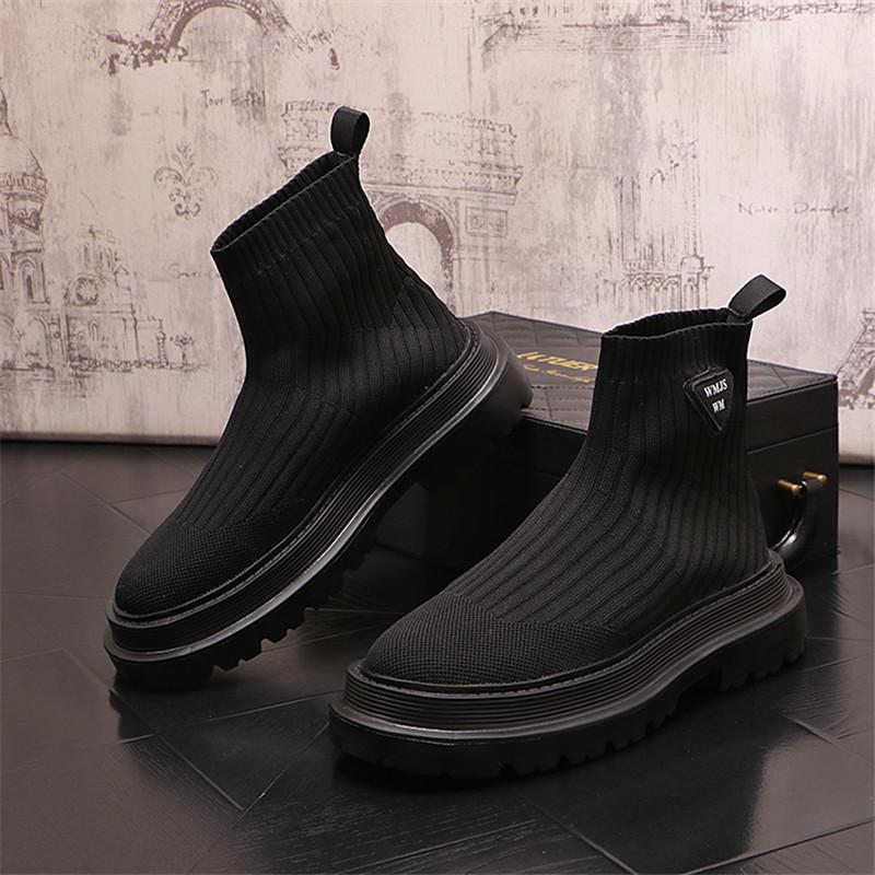 

2024 мужские носки обувь кроссовки для бега на открытом воздухе спортивные дышащие досуг эластичная сетка летние легкие большие размеры мужская обувь 38 чёрный