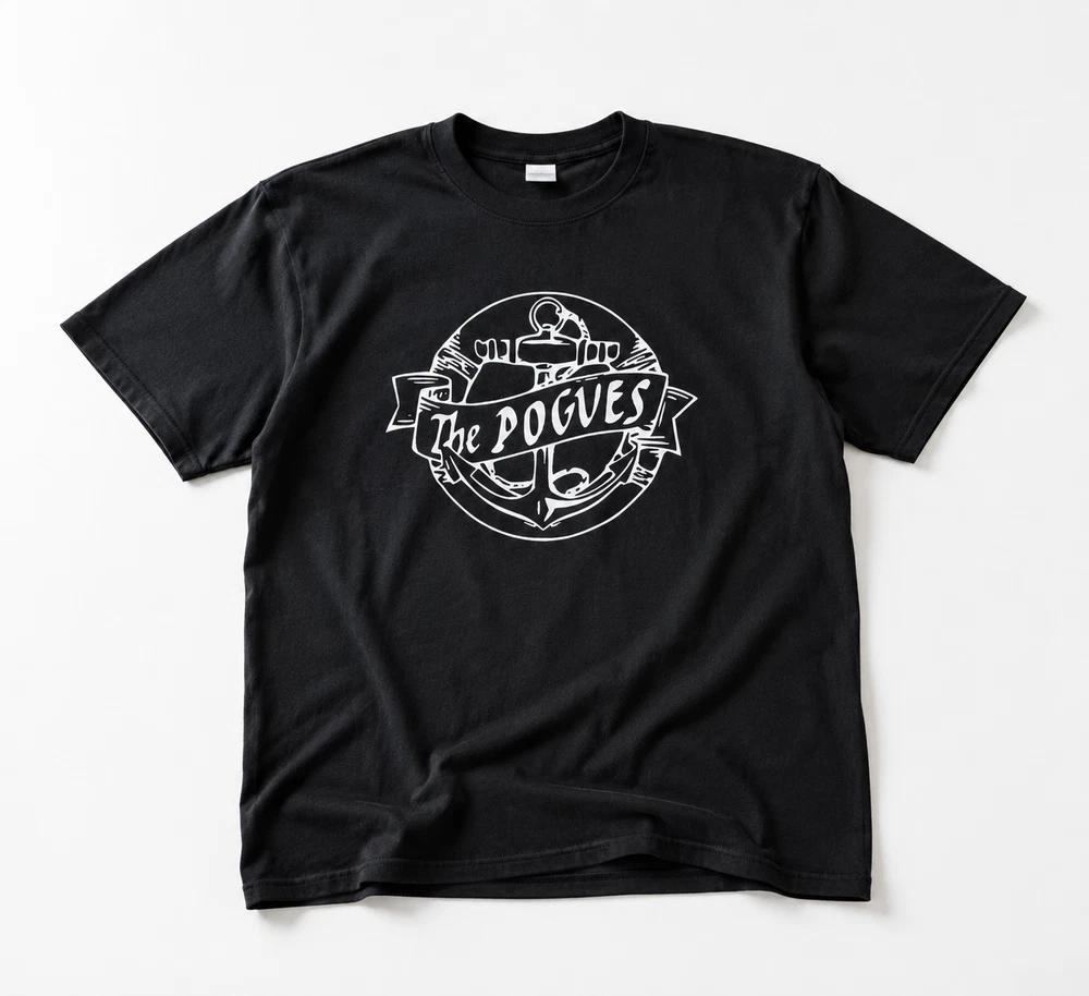 The Pogues TShirt Anchor Logo Irish Punk Regular Unisex UK Fast Free Post S