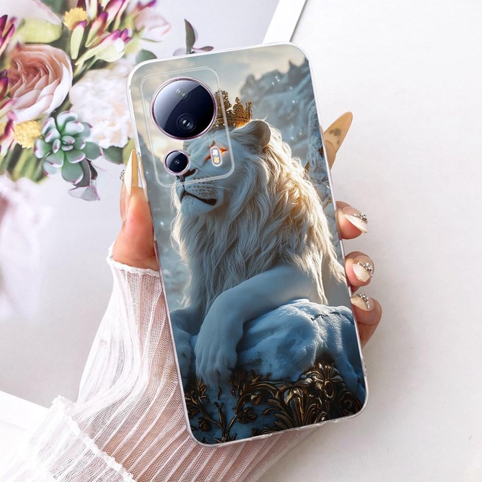 For Xiaomi Civi 2 Clear Case Aesthetic Luxury Cute Fashion Butterfly Funny Painted Funda For Xiaomi Civi2 Casing 2209129SC