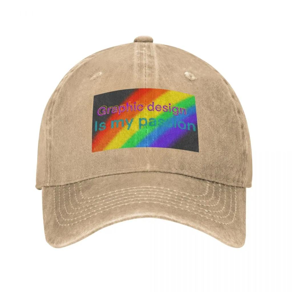 Graphic design is my passion Baseball Cap Horse Hat luxury Women cap Trucker Cap Hat Baseball Womens Golf Clothing Unisexs