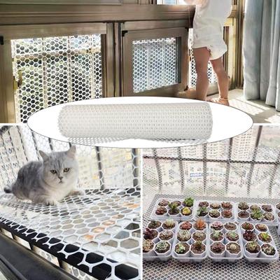 Kedi Güvenlik Örgü Iyi Tokluk Serbestçe Kesim Plastik Bebek Pet balkon penceresi Örgü Anti-Güz Örgü Ev Gereçleri