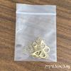 18K Gold-Plated Stainless Steel Hollow Butterfly Pendant Necklace