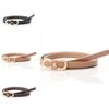 Pu Womens Fashion Waist Belt For Jeans Dresses With Alloy Buckle For Daily Use