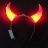 Flashing LED Costume Headbands Light Up Festive LED Headbands Novelty Headbands LED Devil Horns Headband For Party Accessories