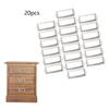Office Library File Drawer Pull Iron Label Frame Handle for Vintage Cupboard Organizer Storage Box