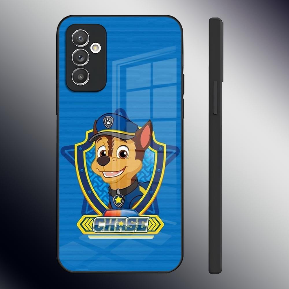 Cartoon Paws P-Patrols Phone Case For Samsung S24 Ultra S23 S22 S20 Fe S21 Plus A54 A34 A24 A53 A13 A16 Glass Cover