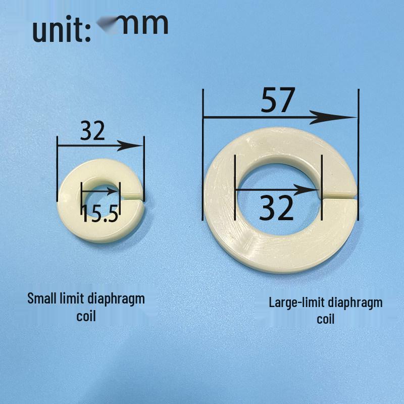 

Vertical Packaging Machine Film Parts: Limiter, Clamping, and Blocking Rings with Threading Shaft Small Film Limiter Ring