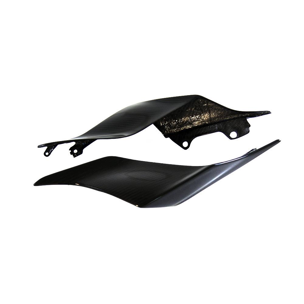 Yamaha R6 Carbon Fiber Mod Kit: Fuel Tank Cap & Rear Fender (2017+)