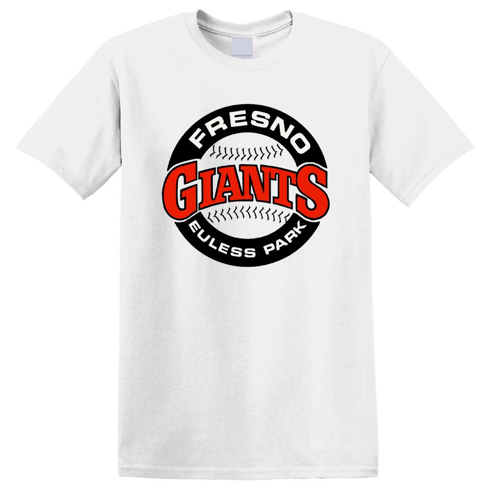 Fresno Giants Baseball California Classic Club Men s White Size S to 5XL L