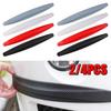 2/4 Piece Universal Front Rear Bumper Corner Protector Guard Car Anti-collision Protection Decoration Strip Car Accessories New