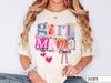 Girl Mama Shirt Coquette Bow Mama Shirt Trendy Mom Shirt Mothers Day Gift