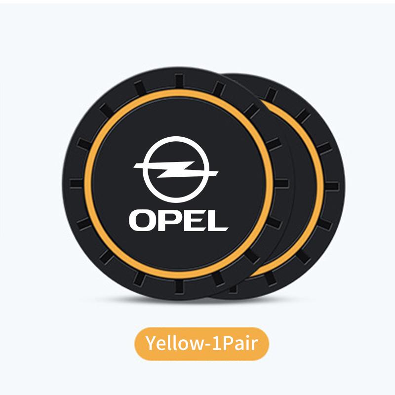 

2 шт. Силікогелевий Автомобільний Підсклянник Тримач для Стакана Антиковзка Підкладка Килимок Для Opel Astra H G J Insignia Corsa Zafira Meriva Mokka