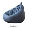 Wasserdichte Sitzsack-Sofa-Abdeckung mit Griff und Tasche Puff-Sofa-Abdeckung Faul-Sofa-Abdeckung Kinder