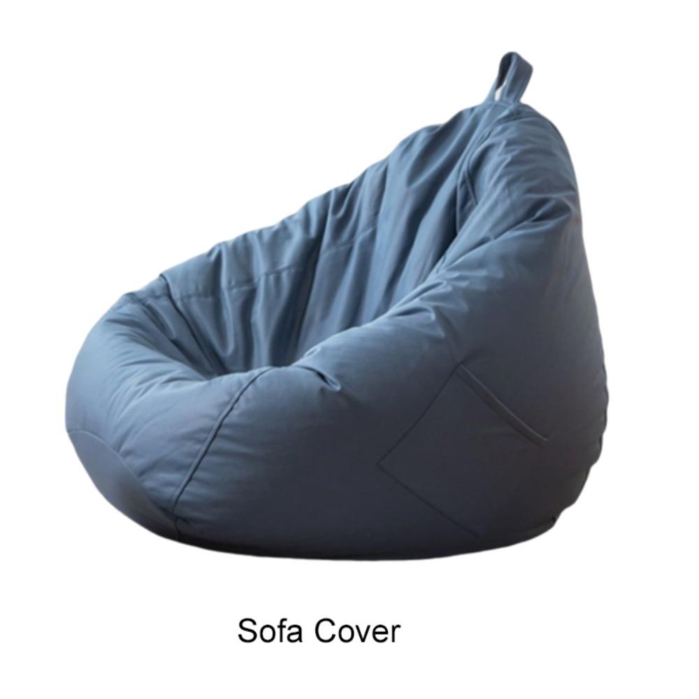 Wasserdichte Sitzsack-Sofa-Abdeckung mit Griff und Tasche Puff-Sofa-Abdeckung Faul-Sofa-Abdeckung Kinder