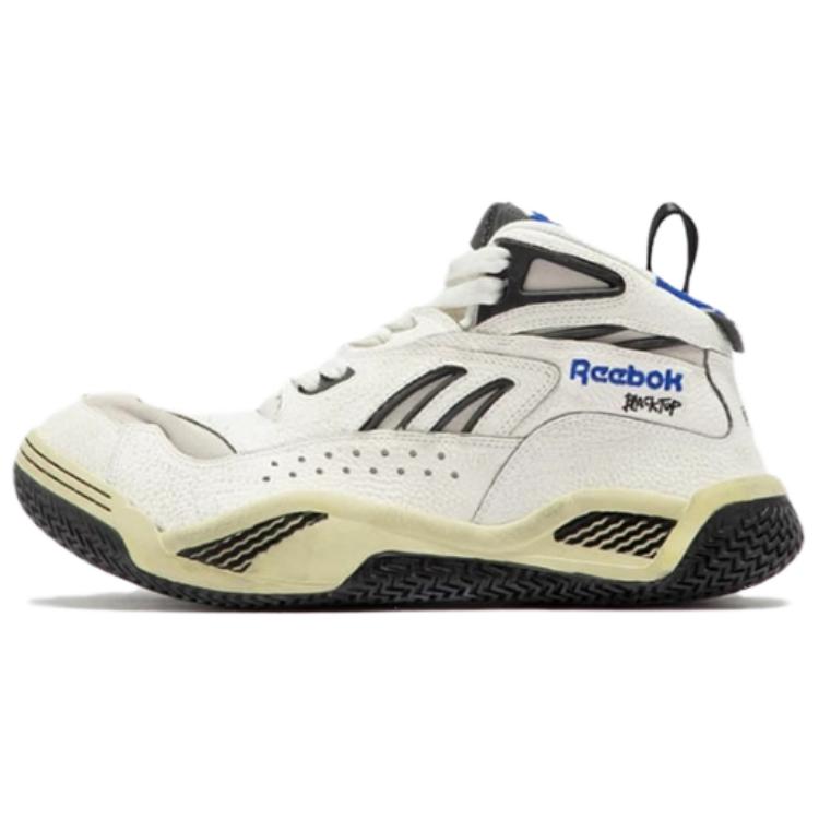 Reebok Hed Mayner X  Blacktop Vintage Comfortable Non-Slip Mid-Top Running Shoes Men Sneakers White RMIA06RC99LEA0010109