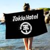 Klassisches Band T-Tokio H-Hotel Mikrofaser Strandtuch Saugfähig Schnelltrocknend Weich Yoga Schwimmen Resort Bergsteigen Handtuch
