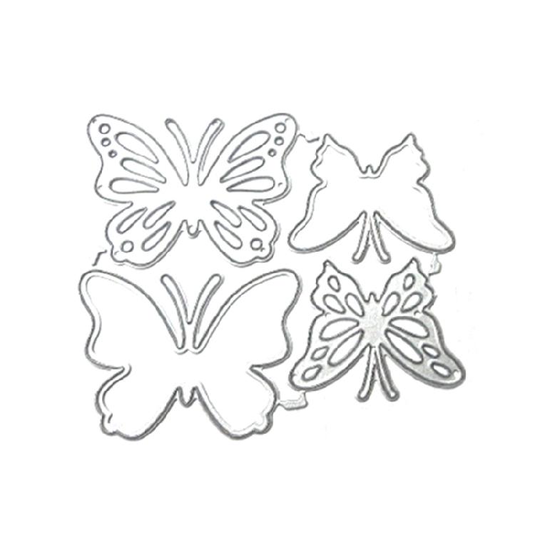 Schmetterlinge Stanzformen Metallschablone Vorlage Form Haus Schule Prägen