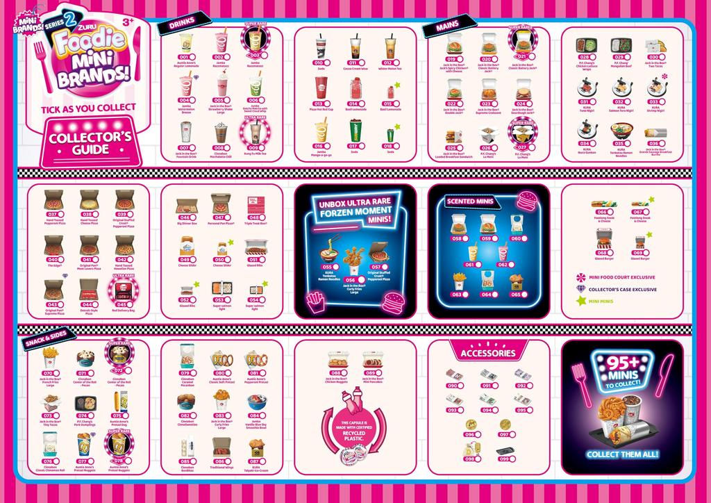 mini brands Foodie2 Mini Brands Foodie Series 2 Surprise Toy (1 piece) [Parallel Import]