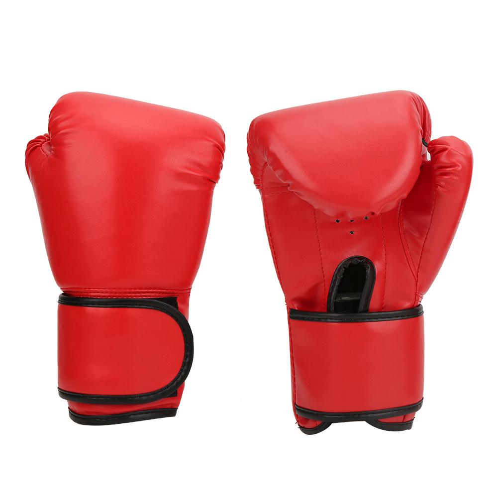 Professionelle PU-Leder Boxhandschuhe Atmungsaktiv Sparring Sandsack Fäustlinge Trainingsausrüstung