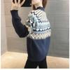 Dimanaf 2024 New Spring Sweaters Turtleneck Pullover.Women Sweaters Knitting Loose Sweater White