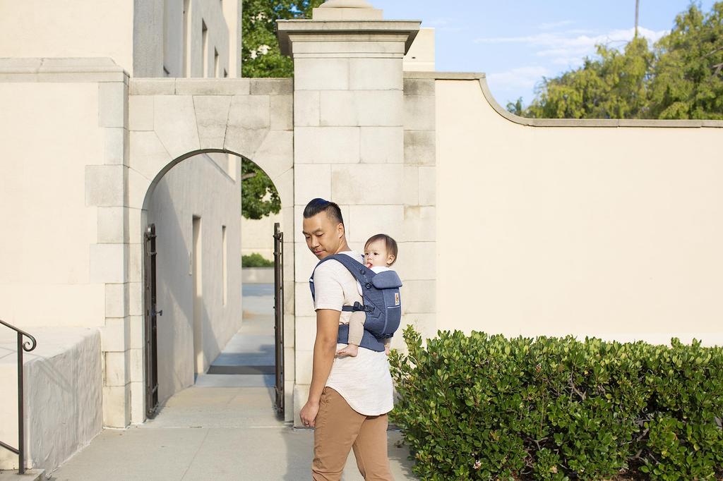 Ergobaby EBC ADAPT SoftFlex Heathered Denim Blue CREGBCASFMHTDNBL