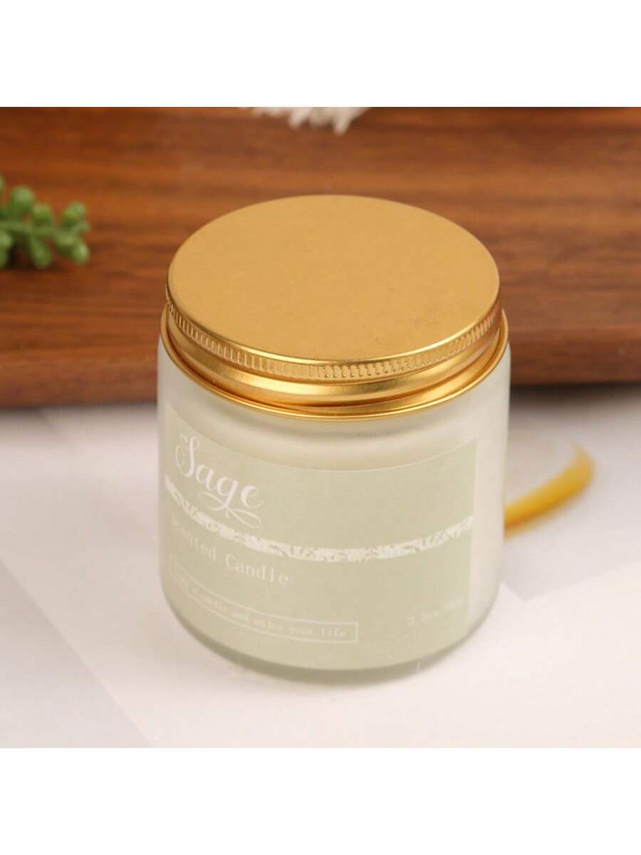 1PC Scented Candles Canned Candles,Long-Lasting Fragrance, With Essential Oil Fragrance,Suitable For Bedroom Bathroom