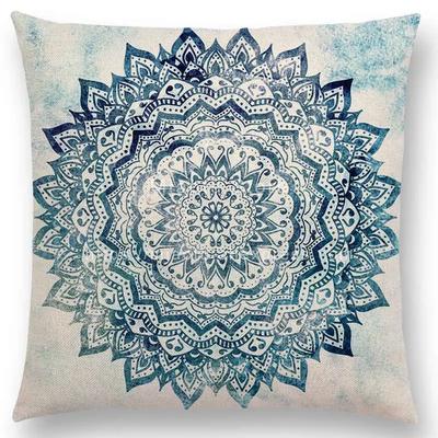 Naujas Svajingas Vaivorykštės Boho Nuostabus Mandalas Laisvos Minties Savanah Spaudiniai Auksinės Naktys Sielos Pagalvės Užvalkalas Sofos Mesti Pagalvės Užvalkalas