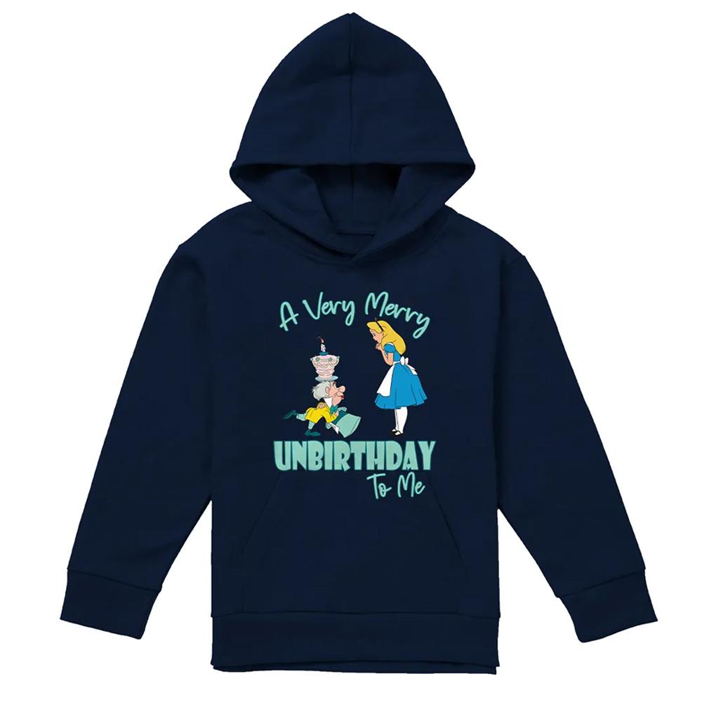 Disney Childrens/Kids Very Merry Unbirthday To Me Hoodie